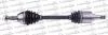 FORD Полуось лев L=617mm 25/23 зуб. Fusion 1.4/1.6 -12, Fiesta 1.25/1.6 -08 Trakmotive 30-0395 (фото 1)