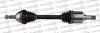 TRAKMOTIVE FORD Полуось прав L=630mm 25/26 зуб Transit Connect 02- 30-0401