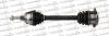 FORD Полуось лев.с ABS L=515mm 38 зуб. GALAXY I 2.0 i 95-06, GALAXY I 2.3 16V 97-06, SEAT ALHAMBRA 2.0 i 96-10, VW SHARAN 2.0 95-10 Trakmotive 30-0427 (фото 1)