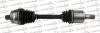 FORD Полуось правая с ABS L=560mm 38/30 зуб. GALAXY I 2.8 V6 00-06, SEAT ALHAMBRA 2.8 00-10, VW SHARAN 2.8 00-10 Trakmotive 30-0431 (фото 1)