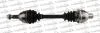 TRAKMOTIVE OPEL Полуось правая 570mm 33/34зуб. Astra H 1.3CDTi,Zafira B 2.2 05- 30-0491