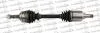 TRAKMOTIVE OPEL Полуось лев с ABS L=580mm 22/22 зуб. Combo 01-, Corsa C 00- 30-0528