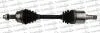 TRAKMOTIVE OPEL Полуось лев. L=615mm 22/22 зуб. CORSA D 1.0 09-14, CORSA D (S07) 1.4 LPG 09-14, CORSA E 1.2 15- 30-0561
