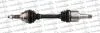 TRAKMOTIVE OPEL Полуось лев. L=587mm 33/27 зуб. Astra G 2,2DTI, Zafira A 30-0565