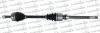 TRAKMOTIVE PEUGEOT Полуось правая L=880,5mm 21/22 зуб. 206 1.1/1.6 98- 30-0584