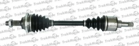 PEUGEOT Полуось лів.с ABS L=593,5mm 25/22 зуб. 206 1.6 16V 07- Trakmotive 30-0589