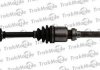 TRAKMOTIVE PEUGEOT Полуось лев. L=845,5 mm 25/24 зуб. 205 I 1.9 CTI 87-94, 309 II (3C, 3A) 1.6 89-93 30-0599