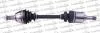 TRAKMOTIVE PEUGEOT Полуось лев. L=573mm 25/24 зуб.309 -93 30-0600