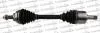 CITROEN Полуось лев. L=628,5mm 25/37 зуб. DS4 2.0 BlueHDi 150 14-15, PEUGEOT 3008 2.0 HDi 11-16 Trakmotive 30-0657 (фото 1)