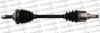 TRAKMOTIVE PEUGEOT Полуось лів.с ABS L=609mm 21/22 зуб. 206+ 1.4 i 10-13 30-0676