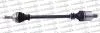 TRAKMOTIVE VW Полуось прав. с ABS L=729mm 21/23 зуб.Golf II,Jetta 96-03 30-0702