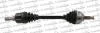 TRAKMOTIVE RENAULT Полуось лев.L=741mm 27/39 зуб. TRAFIC II 2.0 dCi 06-, OPEL VIVARO A 2.0 CDTI 06-14 30-0825