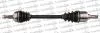 TRAKMOTIVE RENAULT Полуось левая L=668mm 25/26 зуб. Megane 1,5dCi 08-, Fluence, Scenic 30-0897