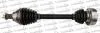 VW Полуось лев. L=502mm 36 зуб. POLO 1.4 TDI 05-09, SKODA FABIA II 1.4 TDI 07-10, SEAT CORDOBA 1.4 TDI 05-09 Trakmotive 30-0937 (фото 1)