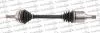 TRAKMOTIVE SKODA Полуось лев. L=600mm 22/22 зуб. FAVORIT 1.3 94-, FELICIA I 1.3 94-98, FELICIA II 1.3 98-01 30-0955
