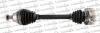 TRAKMOTIVE VW Полуось лів. L=502mm, 20 зуб. POLO 1.2 02-07, Skoda FABIA I 1.2 01-, 30-0958