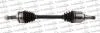 TRAKMOTIVE TOYOTA  Полуось лев. L=661mm 26/23 зуб. AURIS 1.4 -12 30-0965