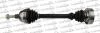 TRAKMOTIVE VW Полуось лев./прав. с ABS L=525,5mm L2=536mm 38 зуб. T4 30-0990
