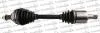 TRAKMOTIVE VW Полуось лев. L=552mm 36/26 зуб. POLO 1.6 16V 06-09, SKODA FABIA II Combi 1.6 07-14, SEAT CORDOBA 1.6 16V 06-09 30-1072