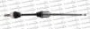 BMW Полуось правая L=1019mm 30/27 зуб. X5 (E70) 3.0 si 06-08, X6 (E71, E72) xDrive 50 i 08-14 Trakmotive 30-1079 (фото 1)