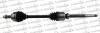 TRAKMOTIVE CITROEN Полуось прав. L=859mm 25/24 зуб. C3 II 1.6 BlueHDi 75 15-, DS3 1.2 THP 110 14-15 30-1082