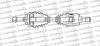 TRAKMOTIVE LAND ROVER Полуось прав. L=590mm 28/25 зуб FREELANDER I (L314) 2.0 Td4 4x4 01-06 30-1115