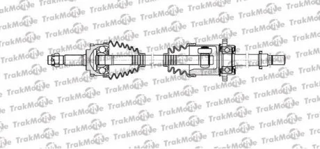 NISSAN Полуось L=942mm, 27/25 зуб. PRIMERA P11 -01 Trakmotive 30-1120