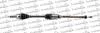 TRAKMOTIVE FIAT Полуось правая L=927mm 25/24 зуб.Doblo 1.3D/1.9D 01- 30-1124