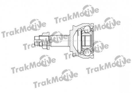 FIAT Шрус наружный к-кт 25/23 зуб.Fiorino,Punto,Opel Corsa D/E 03- Trakmotive 40-0575 (фото 1)