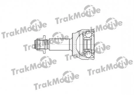FORD Шрус наружный к-кт 25/20 зуб. Fiesta,Fusion 1.4TDCi 01- Trakmotive 40-0580