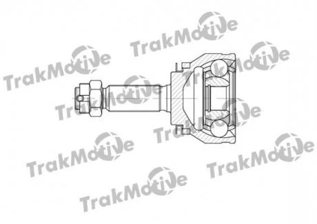 HYUNDAI ШРУС наружный к-кт 25/25 зуб.с ABS Matrix 1.5CRDI 04- Trakmotive 40-0585 (фото 1)