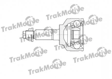 KIA Шрус наружный к-кт 28/26 зуб.Carnival 2.5/2.9CRDI 9 Trakmotive 40-0589
