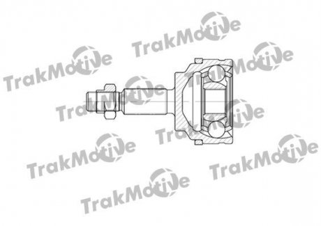 RENAULT Шрус наружный к-кт с ABS 23/30 зуб.Clio II,Kangoo,Megane 97-, NISSAN KUBISTAR 1.2 16V 06- Trakmotive 40-0600