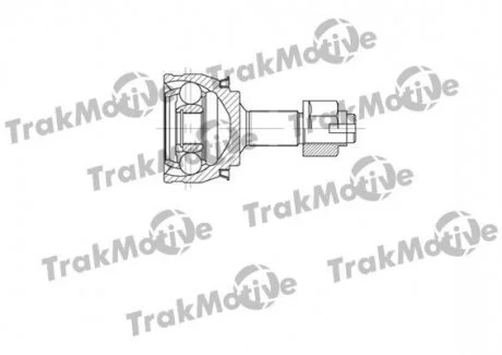 FIAT ШРУС наружный 22/27 зуб. Punto 1,2 03-, Grande Punto 1,2 05-, OPEL Corsa 1,0-1,2 06- Trakmotive 40-0616