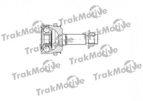KIA Шрус внешний с ABS к-кт 24/20 зуб. Picanto 1,0-1,1 04- Trakmotive 40-0623