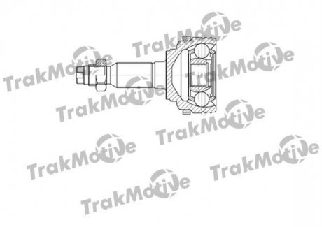 CHEVROLET ШРУС наружный к-т c 33/22 зуб.ABS Lacetti,Daewoo Nubira 1.6/1.8 Trakmotive 40-0673 (фото 1)