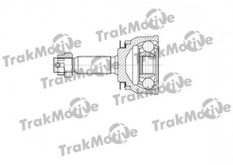 HYUNDAI Шрус наружный с ABS к-кт 30/25 зуб. MATRIX (FC) 1.6 01-10 Trakmotive 40-0679