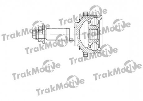 KIA Шрус наружный к-кт с ABS 28/26 зуб.Carnival 2.5/2.9CRDI 9 Trakmotive 40-0686 (фото 1)