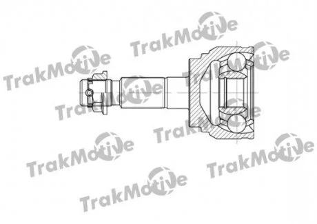 TOYOTA ШРУС наружный к-кт 29/30 зуб. Hilux 2,5-3,0 01- Trakmotive 40-0705