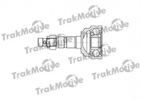 OPEL ШРУС наружный к-т 22/33 зуб. ASTRA G CLASSIC 1.4 07-09, ASTRA G 1.6 03-05, ASTRA G1.7 CDTi 03-04 Trakmotive 40-0708
