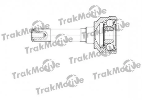 LAND ROVER ШРУС наружный с ABS к-кт 24/32 зуб. Defender, Diskovery Trakmotive 40-0717