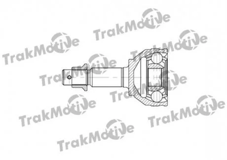 NISSAN Шрус наружный к-кт 29/35 зуб.Qashqai,X-Trail 08-, RENAULT, SEAT Trakmotive 40-0723
