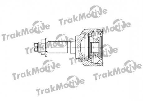 KIA Шрус внешний Sorento 2,5CRDi 06- (28 і 25 зуб.) Trakmotive 40-0733 (фото 1)
