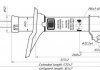 Амортизатор задній лев Hyundai Accent II (00-) Trialli AG 08201 (фото 2)