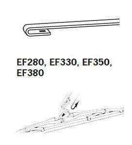 Щетка стеклоочистителя каркасная 350mm (14\'\') ExactFit Сonventional Trico EF350