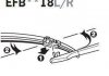 ExactFit Flat Щітка склоочисника,безкаркасна OEM (480мм) Довжина щітки 480мм/19", Тип кріплення: адаптер у комплекті Push Button,Side Pin Trico EFB4818L (фото 2)