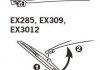 ExactFit Rear Щітка склоочисника,задня OEM (280мм) Довжина щітки 280мм/11", Тип кріплення: Special Trico EX285 (фото 3)