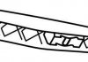 Щетка стеклоочистителя каркасная задняя 300mm (12\'\') ExactFit Rear Ford Kuga II, Seat Leon (10-) (EX304B) Trico EX304 (фото 2)