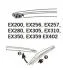 Щетка стеклоочистителя каркасная задняя 350mm (14\&#039;\&#039;) ExactFit Rear Hyundai Santa Fe, Ria Rio II, Mazda CX-7, Toyota Avensis (EX350B) Trico EX350 (фото 3)