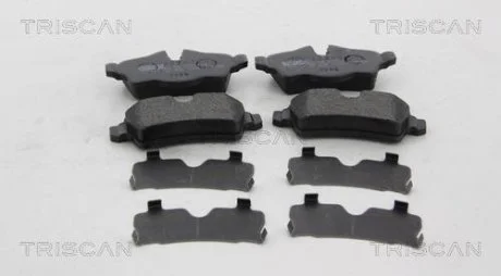 Тормозные колодки для дисковых тормозов TRISCAN 811 011 036